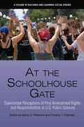 Cover: At the Schoolhouse Gate - IAP - Information Age Publishing