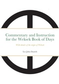Cover: Commentary and Instruction for the Weksek Book of Days - Lulu.com