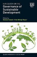 Cover: Handbook on the Governance of Sustainable Development - Edward Elgar Publishing