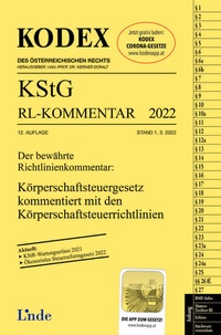 Abbildung von: KODEX KStG Richtlinien-Kommentar 2022 - Linde