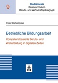 Cover: Betriebliche Bildungsarbeit - Schneider bei wbv