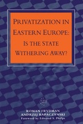 Cover: Privatization in Eastern Europe - Central European University Press