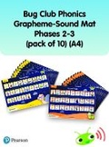 Cover: Bug Club Phonics Grapheme-Sound Mats Phases 2-3 (pack of 10) (A4) - Pearson Education Limited