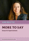 Cover: More to Say - David R. Godine, Publisher