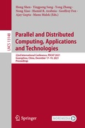 Cover: Parallel and Distributed Computing, Applications and Technologies - Springer