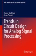 Cover: Trends in Circuit Design for Analog Signal Processing - Springer