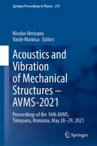 Abbildung von: Acoustics and Vibration of Mechanical Structures - AVMS-2021 - Springer