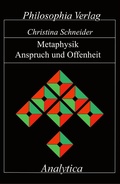 Bild: Metaphysik - Philosophia Verlag
