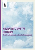 Cover: Klimaschutzgesetze in Europa - Umweltstiftung WWF - Deutschland