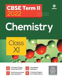 Abbildung von: Cbse Chemistry Term 2 Class 11 for 2022 Exam (Cover Theory and MCQS) - Arihant Publications India Limited
