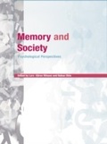 Cover: Memory and Society - Psychology Press Ltd