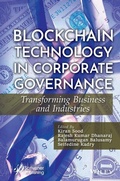 Cover: Blockchain Technology in Corporate Governance - Wiley