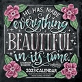 Cover: Shannon Roberts' Chalk Art Scripture 2023 Wall Calendar - Andrews McMeel Publishing