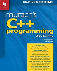 Enlarge image Cover: Murach's C++ Programming (2nd Edition) - Mike Murach & Associates Inc.