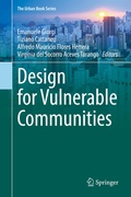 Cover: Design for Vulnerable Communities - Springer