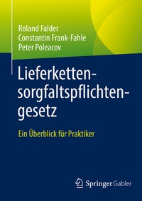 Abbildung von: Lieferkettensorgfaltspflichtengesetz - Springer Gabler