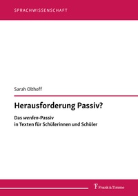 Abbildung von: Herausforderung Passiv? - Frank & Timme