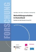Cover: Weiterbildungsverhalten in Deutschland - wbv Media