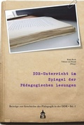 Cover: DDR-Unterricht im Spiegel der P&auml;dagogischen Lesungen - Schneider bei wbv