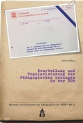 Cover: Beurteilung und Popularisierung der P&auml;dagogischen Lesungen in der DDR - Schneider bei wbv