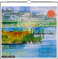 Abbildung von: Bodensee Aquarell 2023 - Stadler Kalender