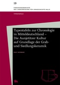 Cover: Typentafeln zur Chronologie in Mitteldeutschland - Die Aunjetitzer Kultur auf Grundlage der Grab- und Siedlungskeramik (Forschungsberichte des Landesmuseums f&uuml;r Vorgeschichte Halle 19) - Landesamt f. Denkmalpflege u. Arch&auml;ologie Sachsen-Anhalt