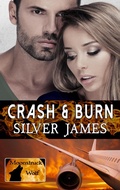 Cover: Crash & Burn (Moonstruck Wolf, #2) - Silver James