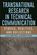 Cover: Transnational Research in Technical Communication - De Gruyter