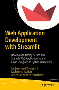 Abbildung von: Web Application Development with Streamlit - Apress