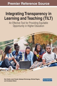 Enlarge image Cover: Integrating Transparency in Learning and Teaching (TILT) - Business Science Reference