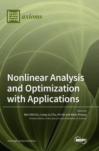Enlarge image Cover: Nonlinear Analysis and Optimization with Applications - MDPI AG