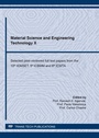 Cover: Material Science and Engineering Technology X - Trans Tech Publications Ltd