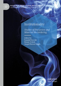 Enlarge image Cover: Institutionality - Palgrave Macmillan