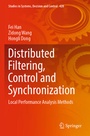 Cover: Distributed Filtering, Control and Synchronization - Springer