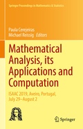 Cover: Mathematical Analysis, its Applications and Computation - Springer