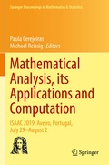 Cover: Mathematical Analysis, its Applications and Computation - Springer