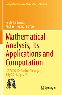 Enlarge image Cover: Mathematical Analysis, its Applications and Computation - Springer