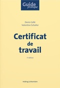 Cover: Certificat de travail - Helbing & Lichtenhahn
