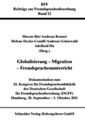 Cover: Globalisierung - Migration - Fremdsprachenunterricht - Schneider bei wbv