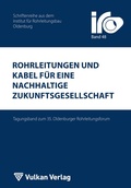 Cover: Rohrleitungen und Kabel f&uuml;r eine nachhaltige Zukunftsgesellschaft - Vulkan-Verlag