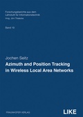 Cover: Azimuth and Position Tracking in Wireless Local Area Networks - Fraunhofer Verlag