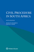 Abbildung von: Civil Procedure in South Africa - Kluwer Law International
