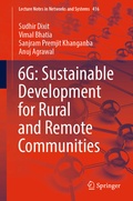 Cover: 6G: Sustainable Development for Rural and Remote Communities - Springer