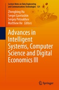 Cover: Advances in Intelligent Systems, Computer Science and Digital Economics III - Springer