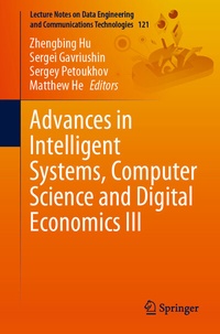 Abbildung von: Advances in Intelligent Systems, Computer Science and Digital Economics III - Springer