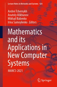 Abbildung von: Mathematics and its Applications in New Computer Systems - Springer