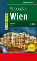 Cover: Wien, Riesenplan, Stadtatlas 1:12.500, freytag & berndt - KOMPASS freytag und berndt