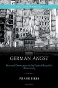 Cover: German Angst - Oxford University Press