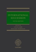 Cover: International Succession - Oxford University Press