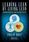 Cover: Leading Lean by Living Lean - Productivity Press